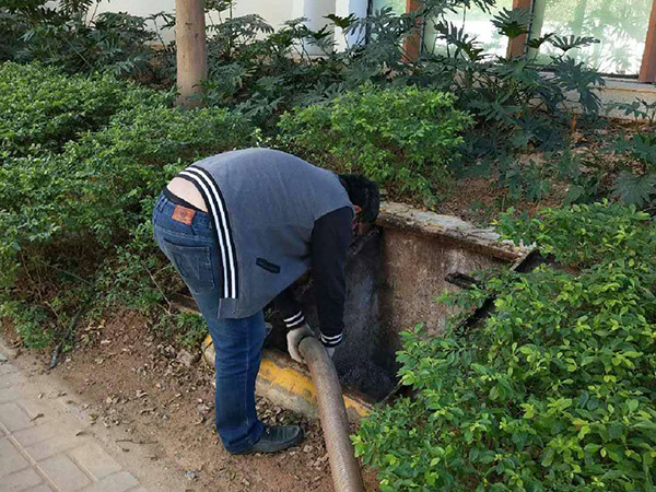 清理粪池
